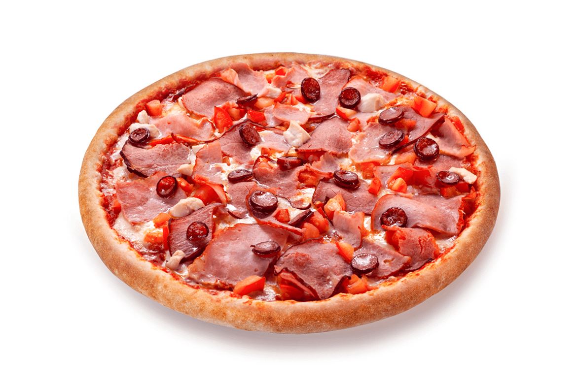 Пицца классическая вид сверху